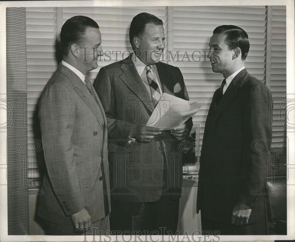 1949 Press Photo William Clay Automobile Business Henry