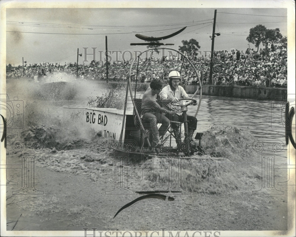 1970 Press Photo Swamp Buggy