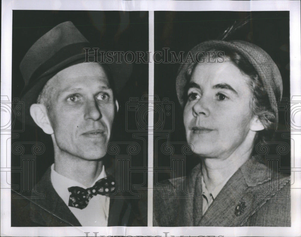 1954 Donald Hiss Alger Hiss Brother Mrs Alg-Historic Images