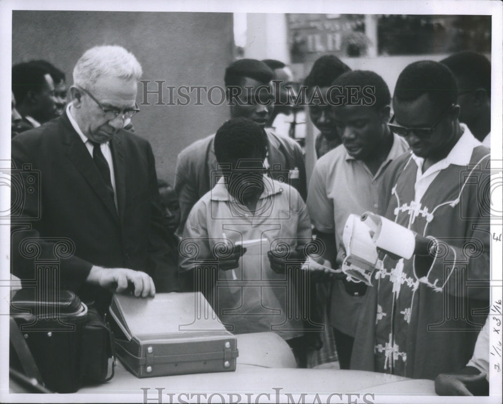 1966 Press Photo Michigan State University Collge Act