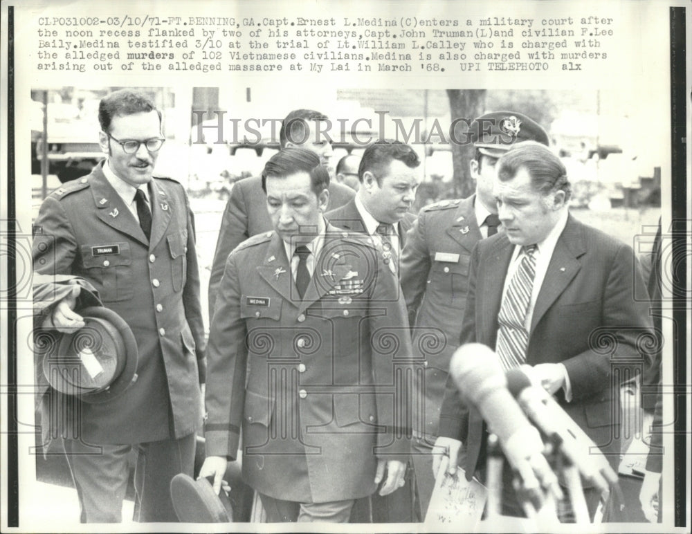 1971 Press Photo Ernest Lou Medina Infantry Army War