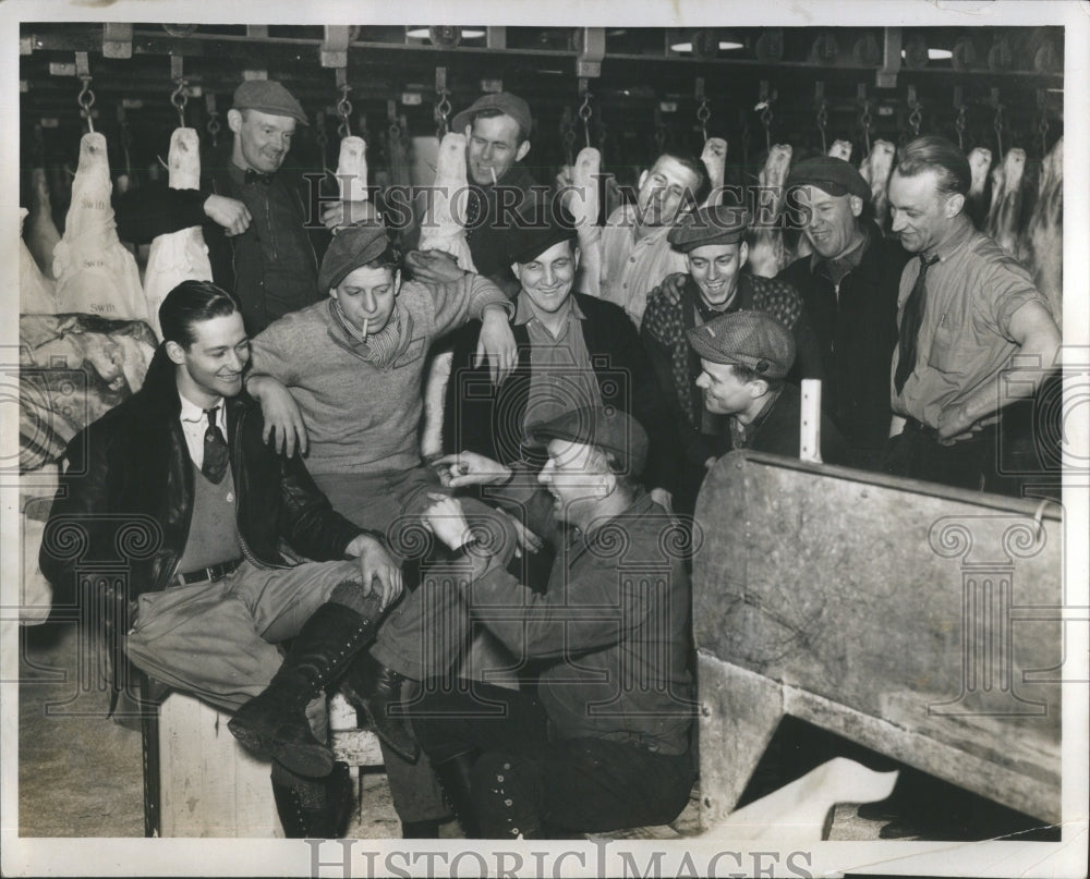 1937 Press Photo Strike Action Stoppage Mass Refusal