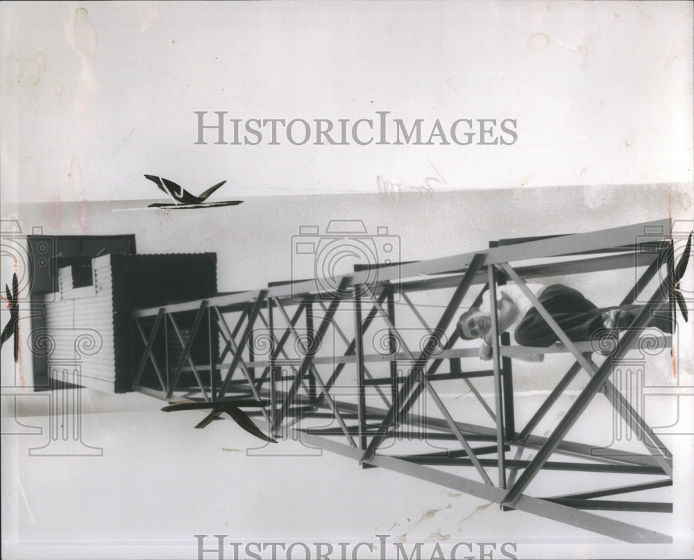 1961 Press Photo Henry Hauer Lonesome Steward Racing