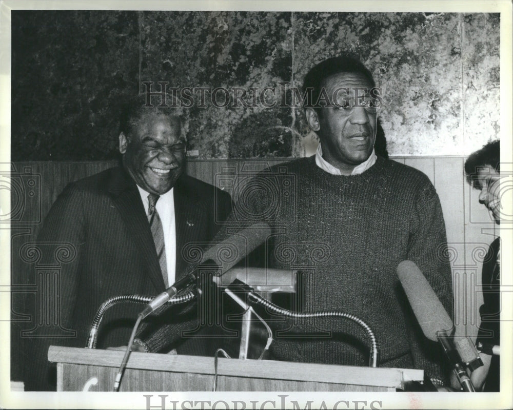 1985 Press Photo Bill Cosby