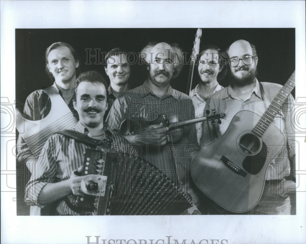 1990 Press Photo Folk Music Steel String Guitar Masters