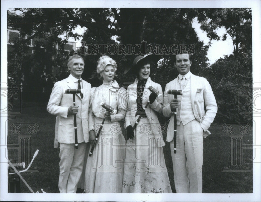 1982 Press Photo All My Children Cast