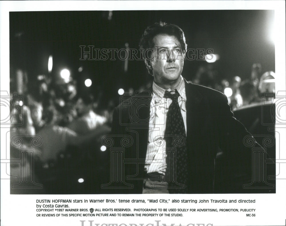 1997 Press Photo Dustin Hoffman