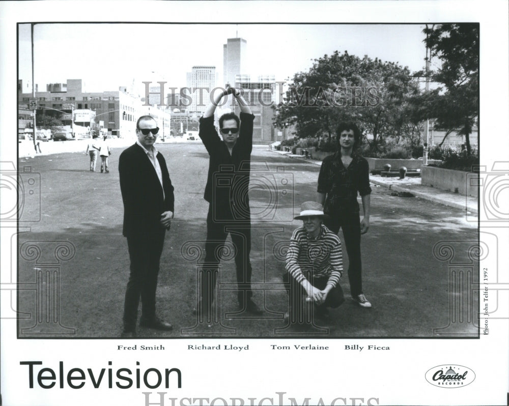 1993 Press Photo Richard Lloyd Guitarist Singer