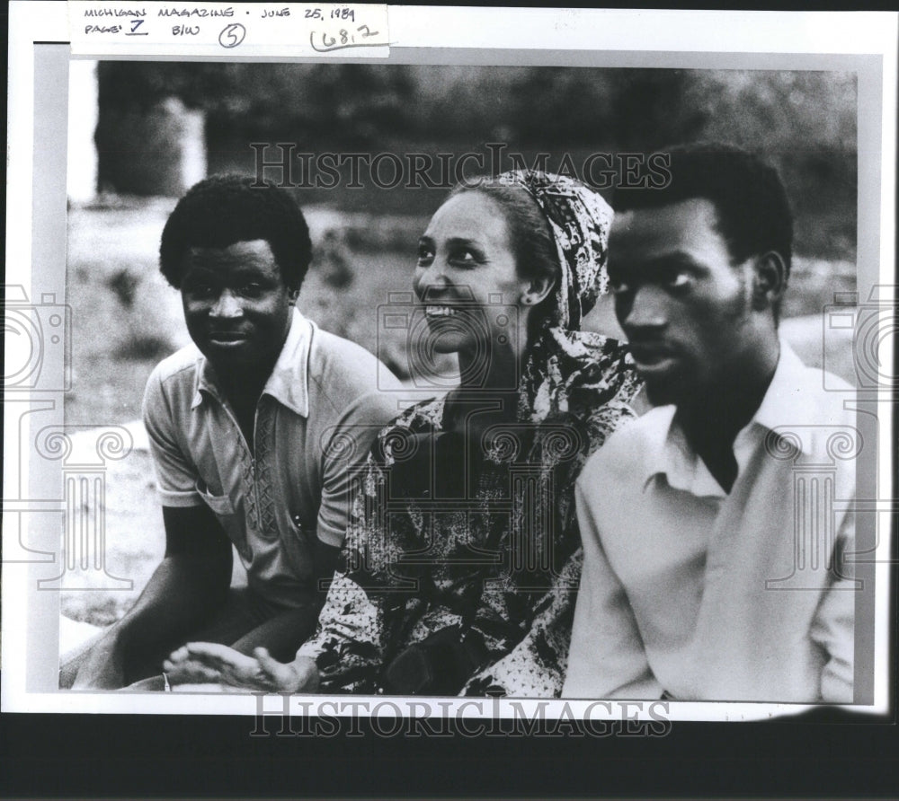 1989 Press Photo Michelle Rougean