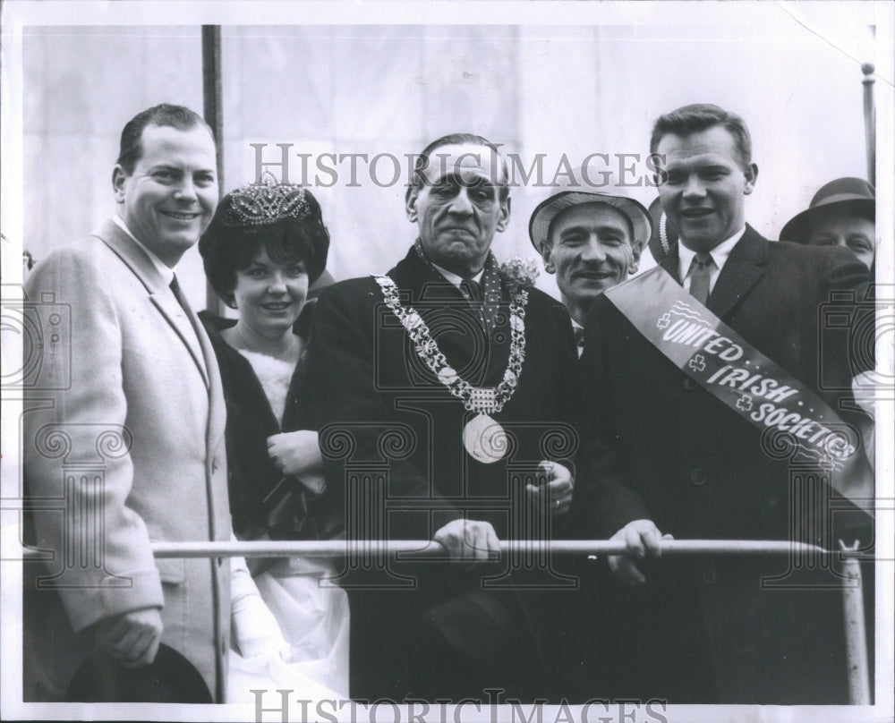 1962 Press Photo Saint Patrick&#39;s Day Republic Montserra