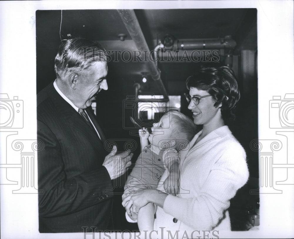 1964 Press Photo Louris baumgarden Damion W carfield