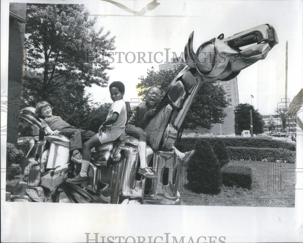 1976 Press Photo Merrill Palmer David Damon Gwen