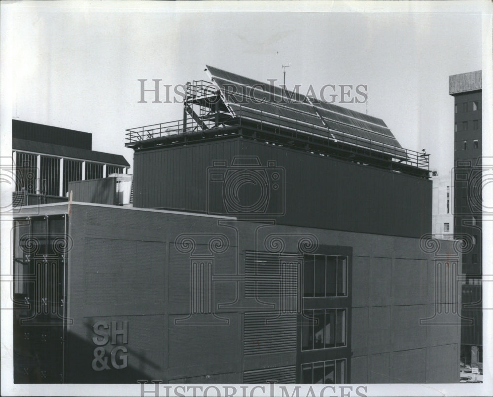 1979 Press Photo Sun Star Center Solar System Field