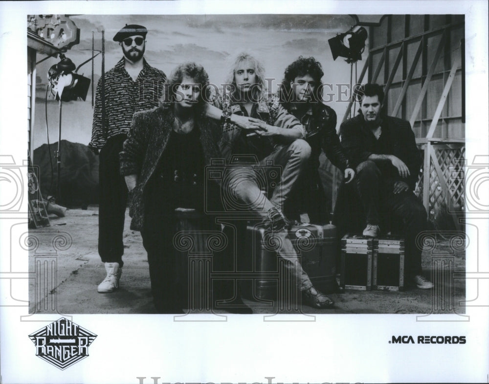 1987 Press Photo Night Ranger American San Francisco