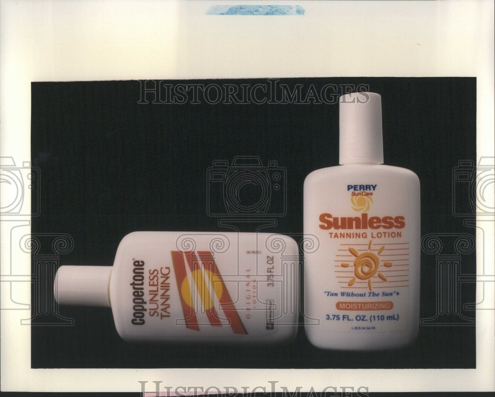 1994 Press Photo Sun Tan lotions