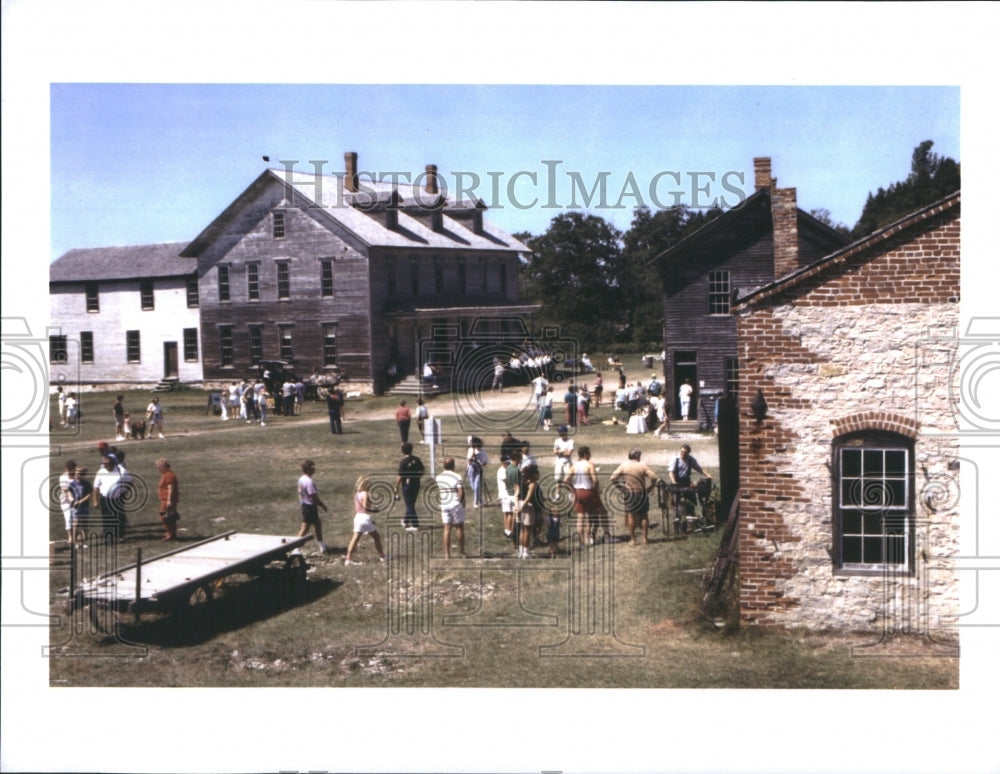 1991 Press Photo Heritage Day at Iron Industry Museum