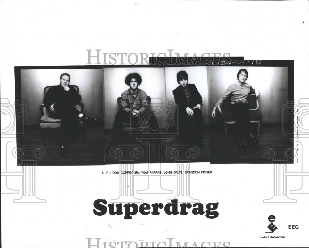 1998 Press Photo Superdrag band