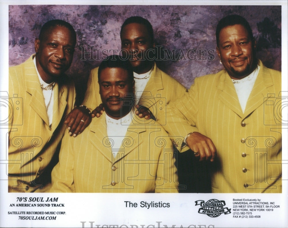 Press Photo Stylistics Best Lead Russell Thompkins Soul Group