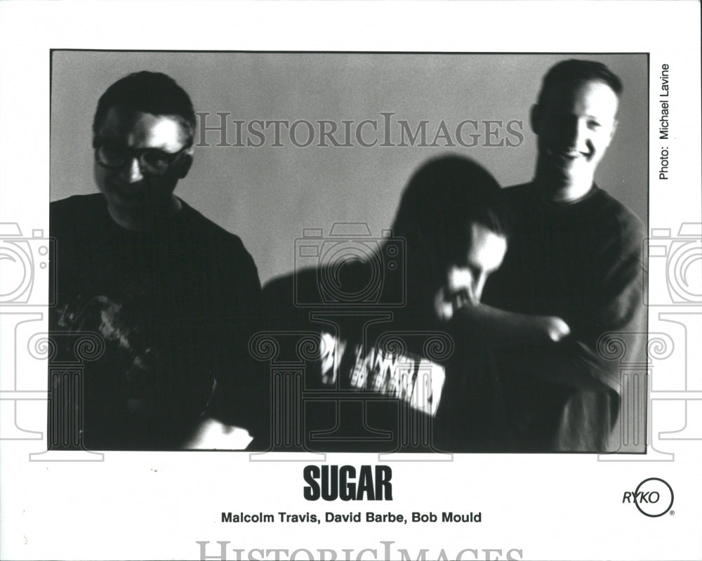 1993 Press Photo Sugar band.