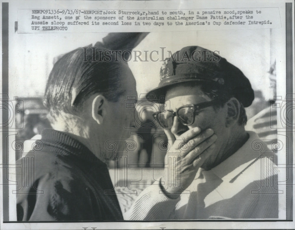 1967 Press Photo Jock Sturrock Australian