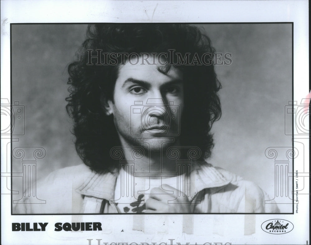 1984 Press Photo William Haislip American Rock Musician