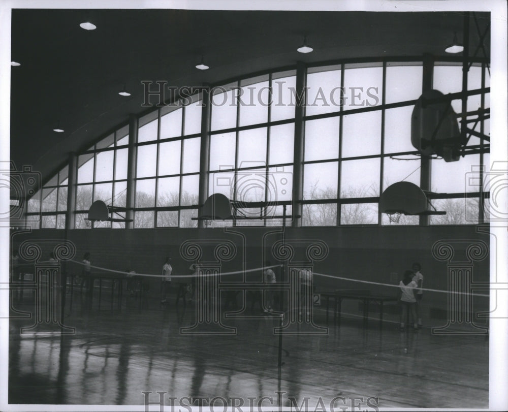 1956 Press Photo Schools Mirch Ford High Students