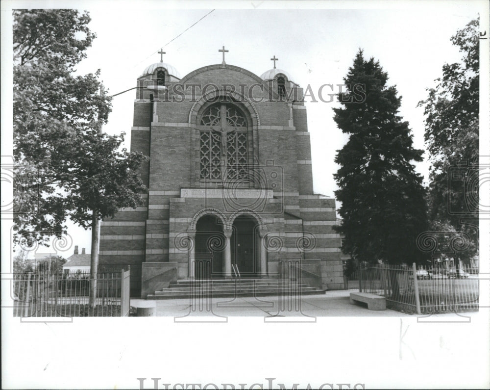 1988 Press Photo Immaculate Conception Church