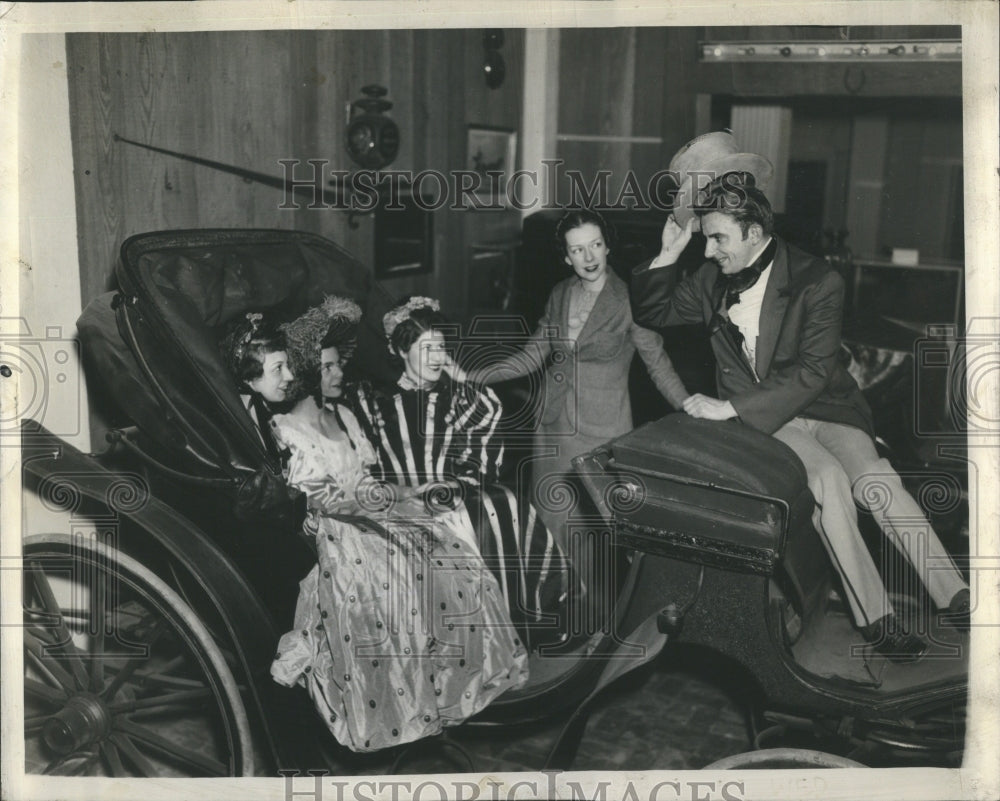 1937 Press Photo Georgene O&#39;Donneal Charles Dienthal