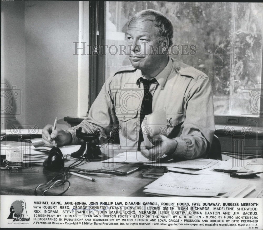 1971 Press Photo George Kennedy