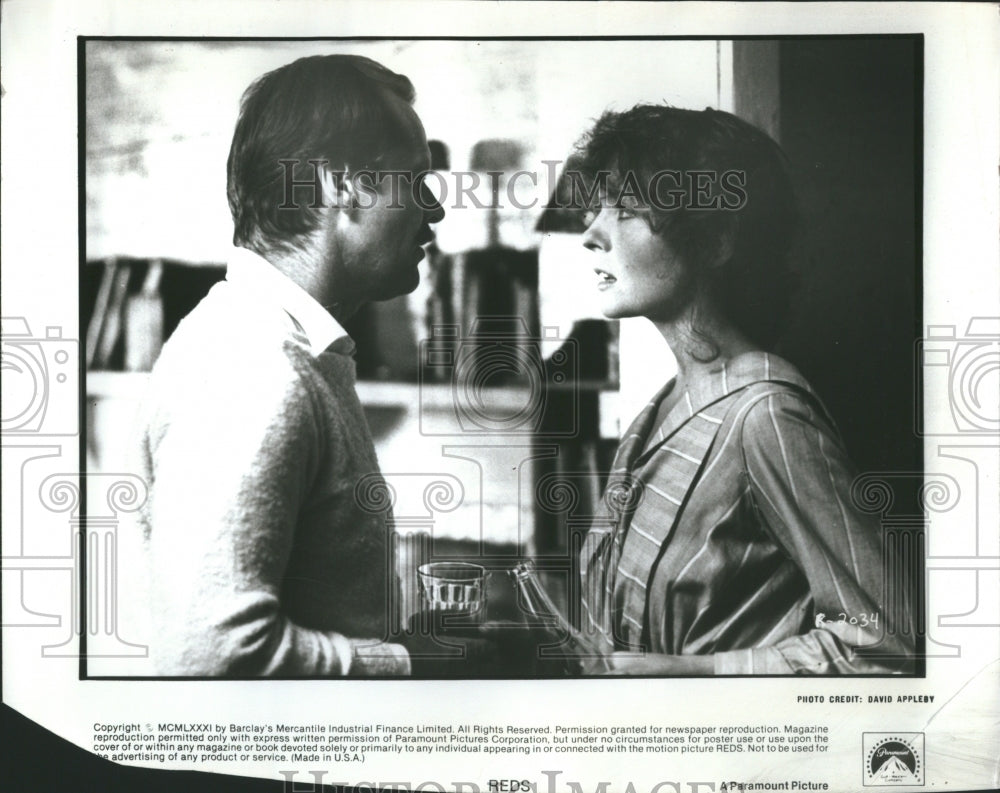 1982 Press Photo Nicholson Actor Director Producer