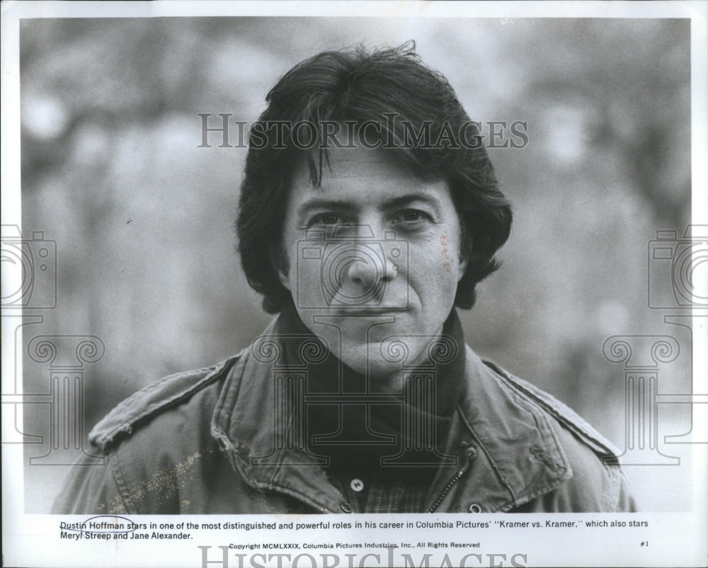 1983 Press Photo Dustin Hoffman American Actor