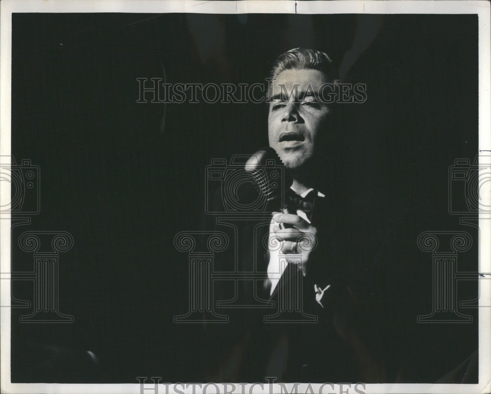 1967 Press Photo Jerry Vale Empire Room Palmer Singer