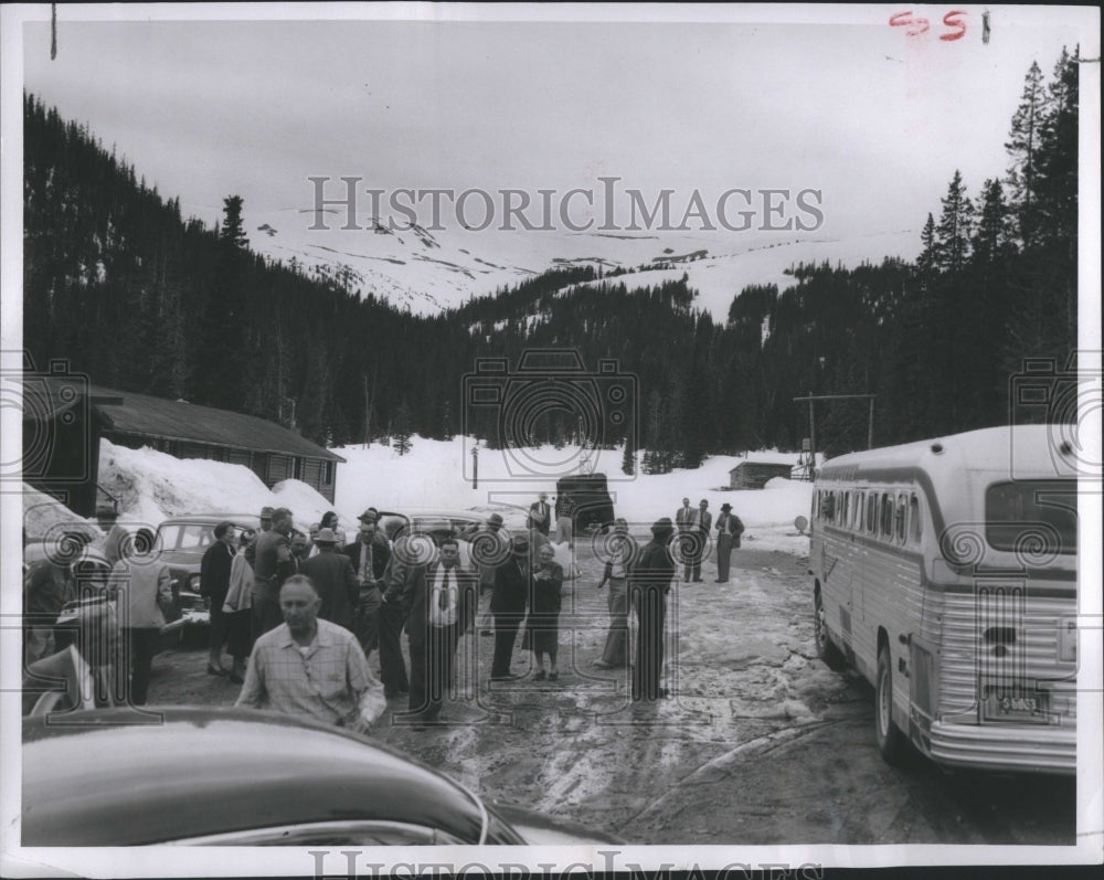 1956 Press Photo Loveland Pass