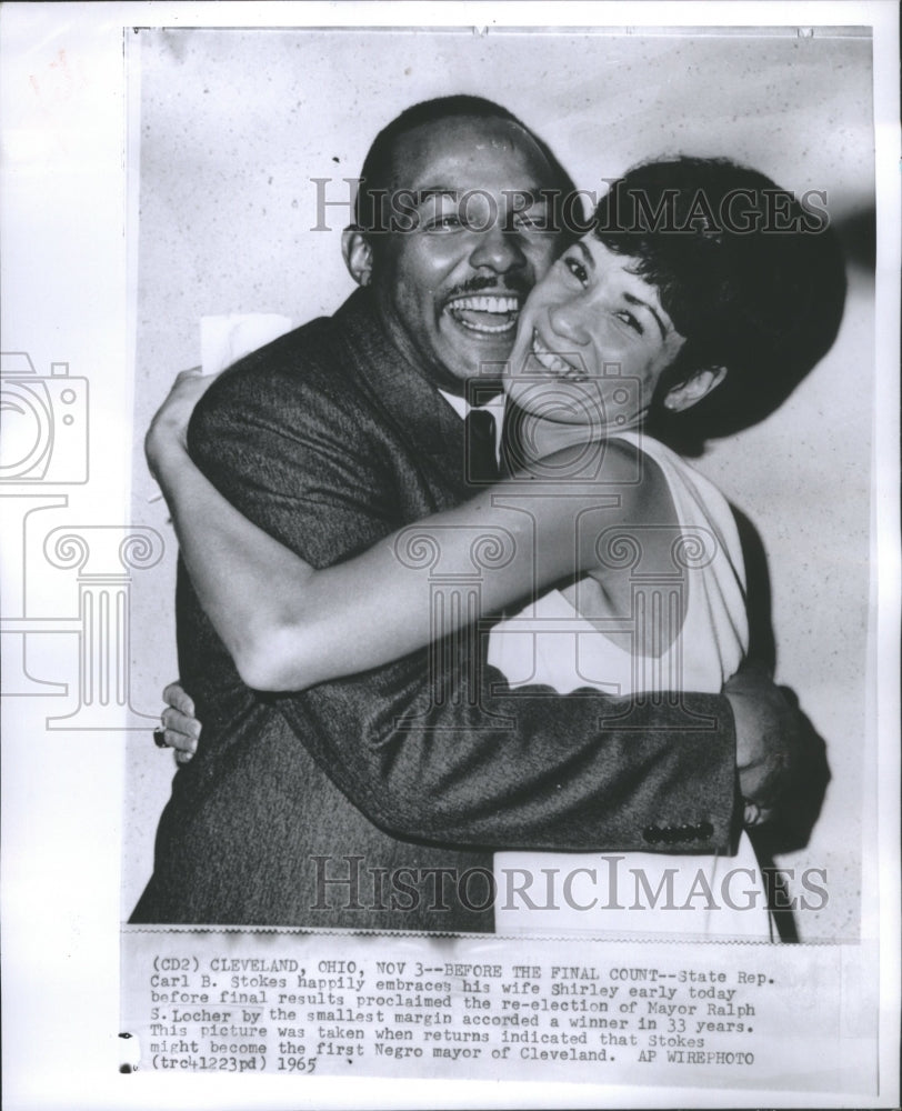 1965 Press Photo Plotician African Mayor U.S Office