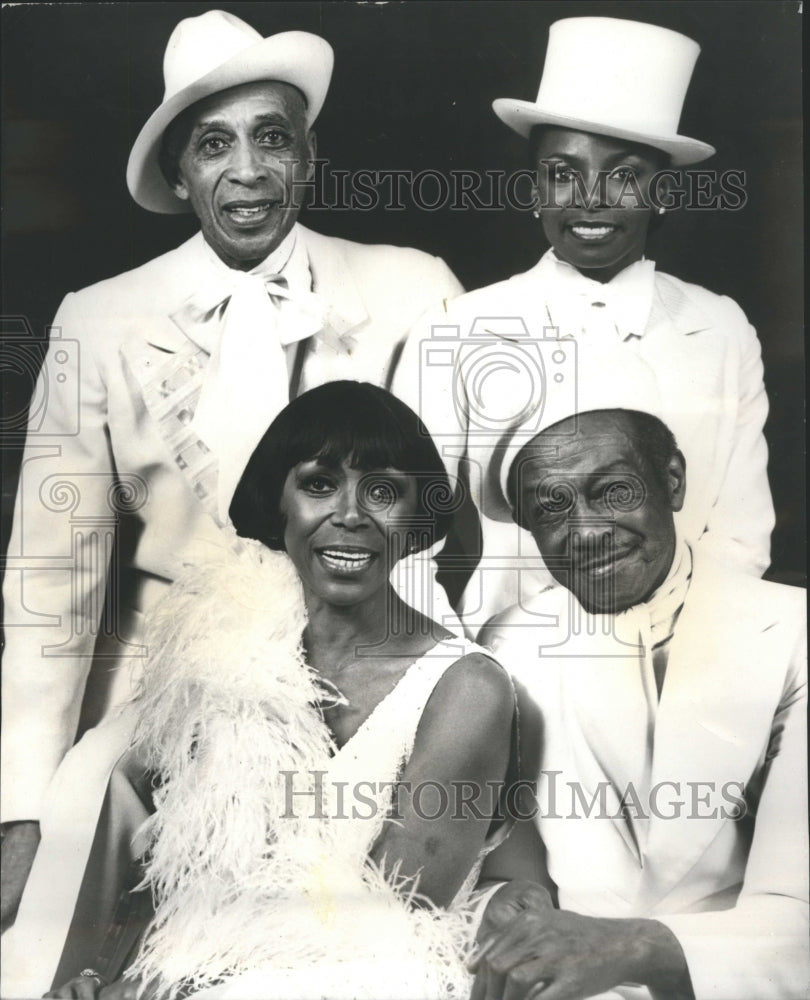 1977 Press Photo Bubbling Brown Sugar Musical Revue