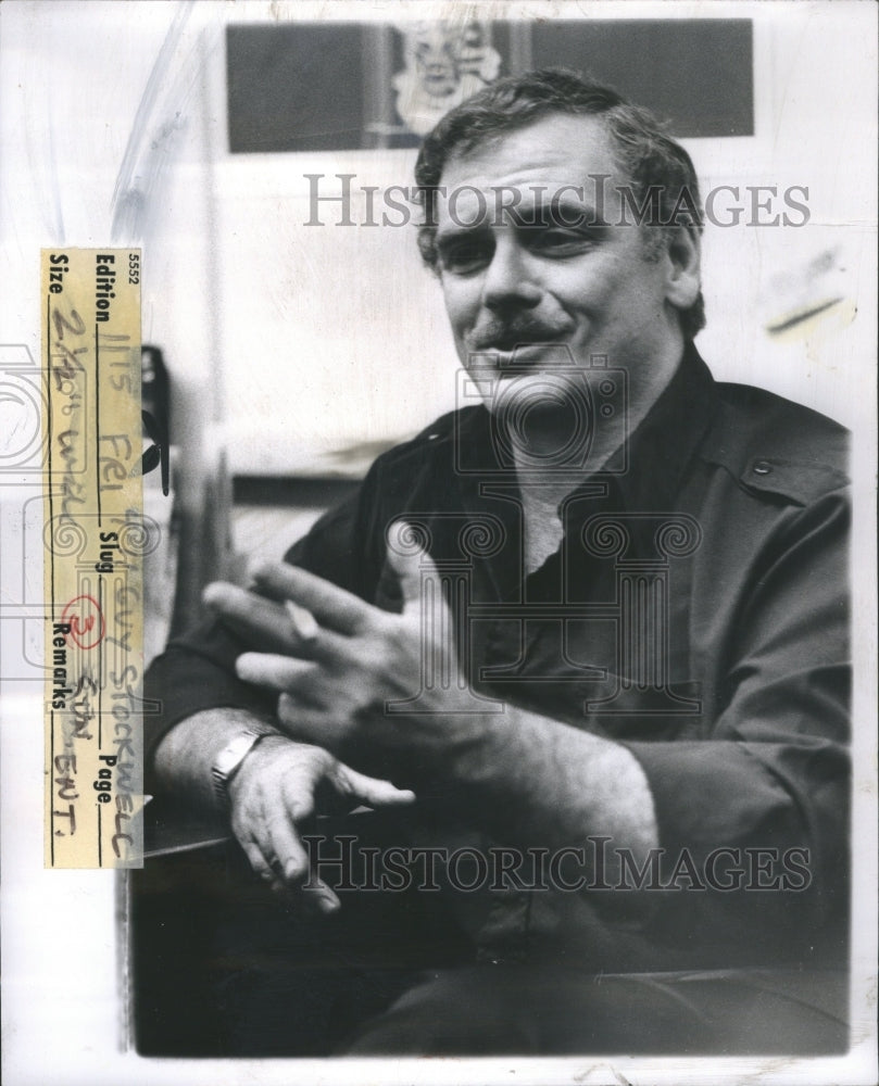 1975 Press Photo Guy Harry Stockwell American Actor 250