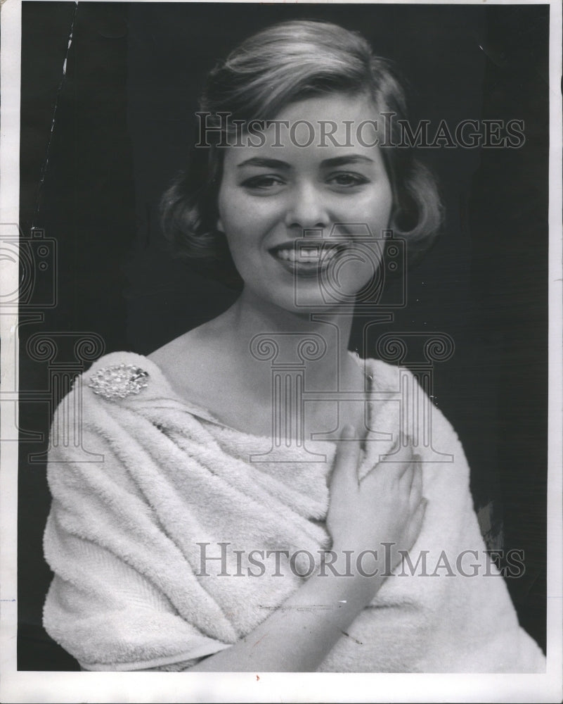 1960 Press Photo Julie Stockwell Detroit Fleta