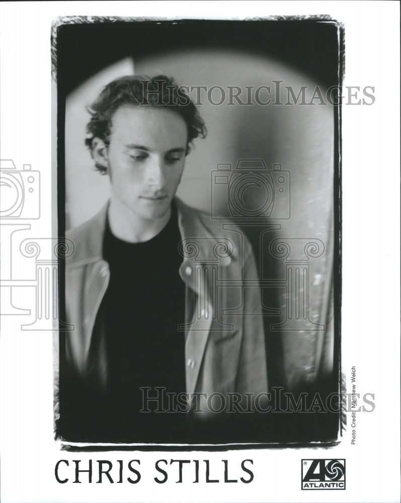 Press Photo Chris Stills American Rock Musician French