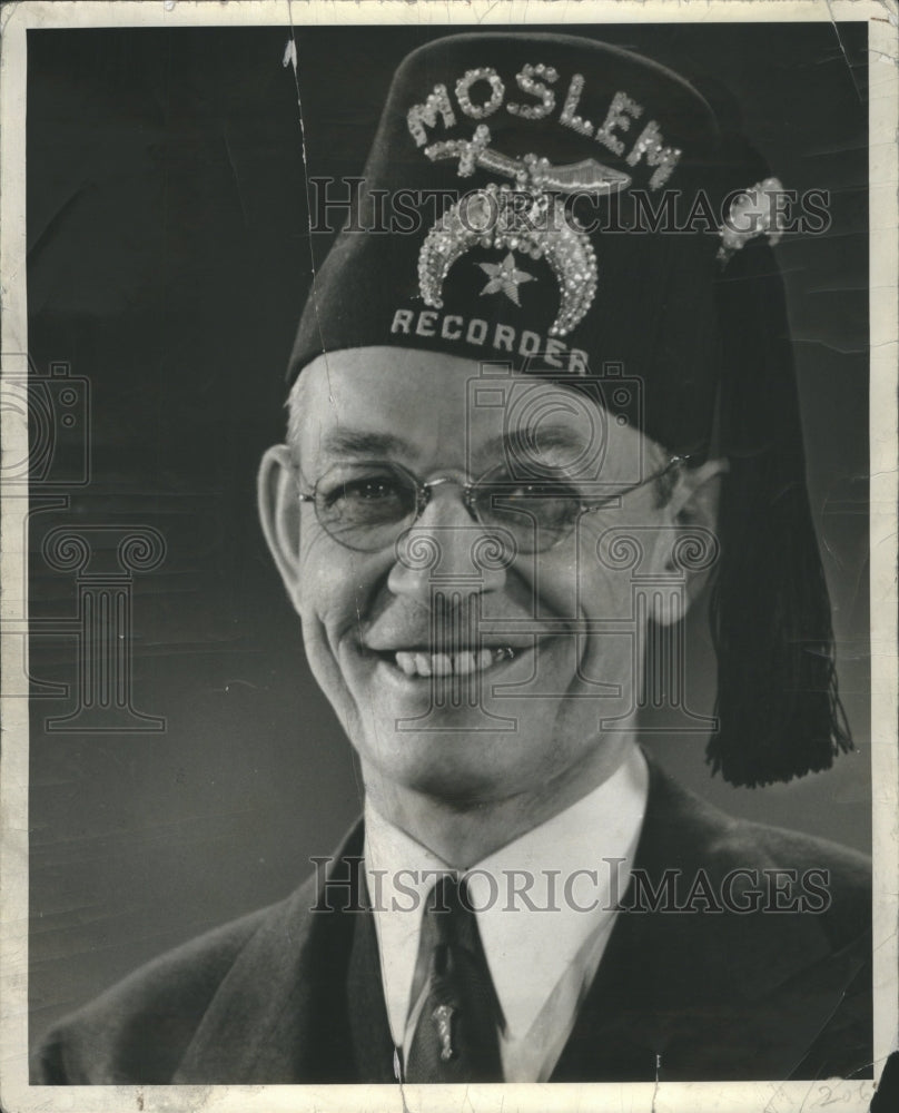 1936 Press Photo Tunis E. Stinson (Masonic Official)