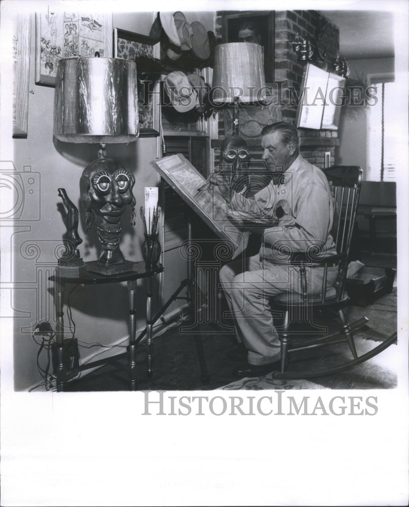 1963 Press Photo Edward Kay