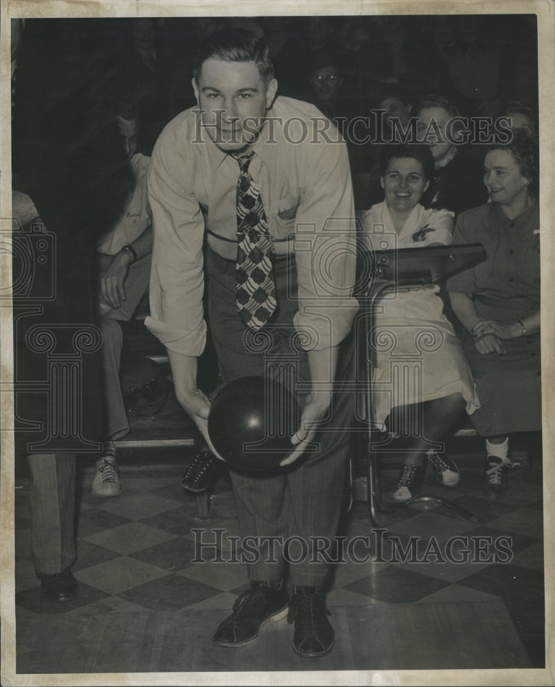 1949 Press Photo Fred Stock - Sears Roebuck