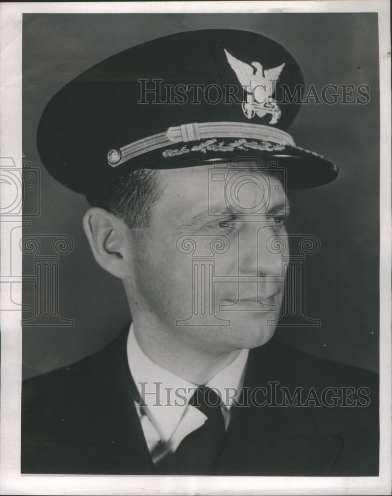 1946 Press Photo Commander Car Henry Stober New Captain