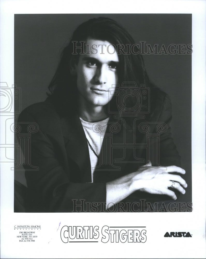 1993 Press Photo Curtis Stigers album cover