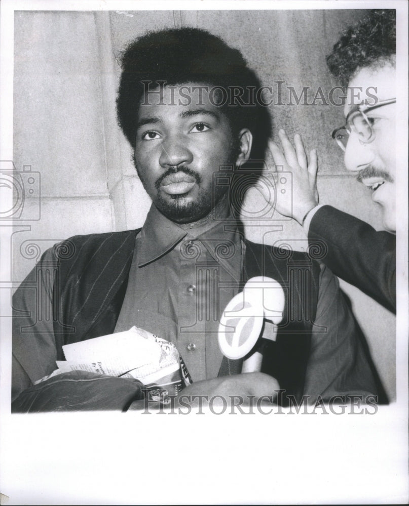 1971 Press Photo Lester Stiggers Miliken Arkansas