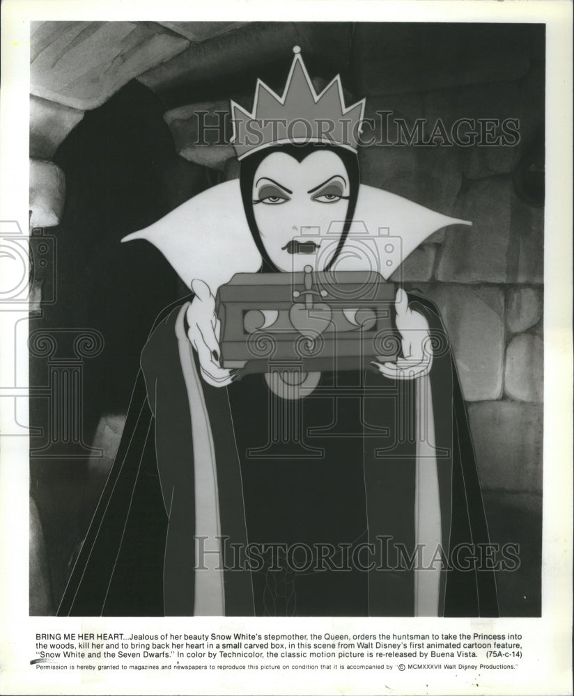 Press Photo Animated Classic Canon Disney Walt Color History