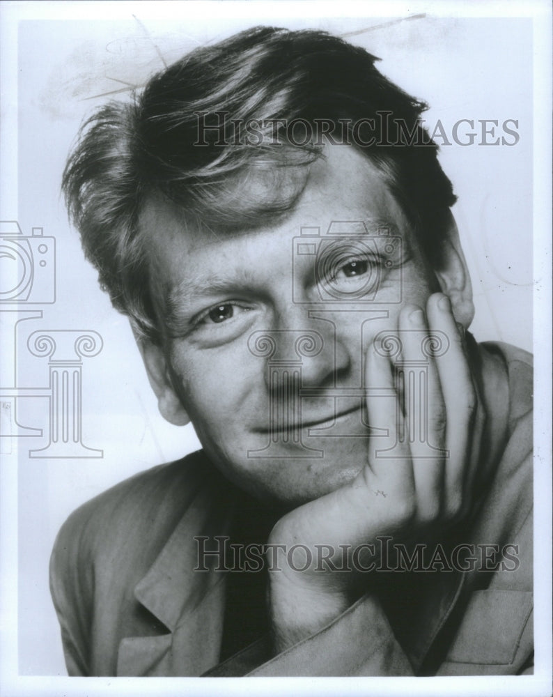 1990 Press Photo Kenneth Branagh Actor Singer King Lear