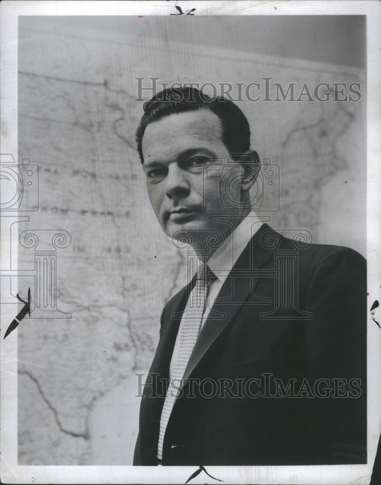 1964 Press Photo David McClure Brinkley