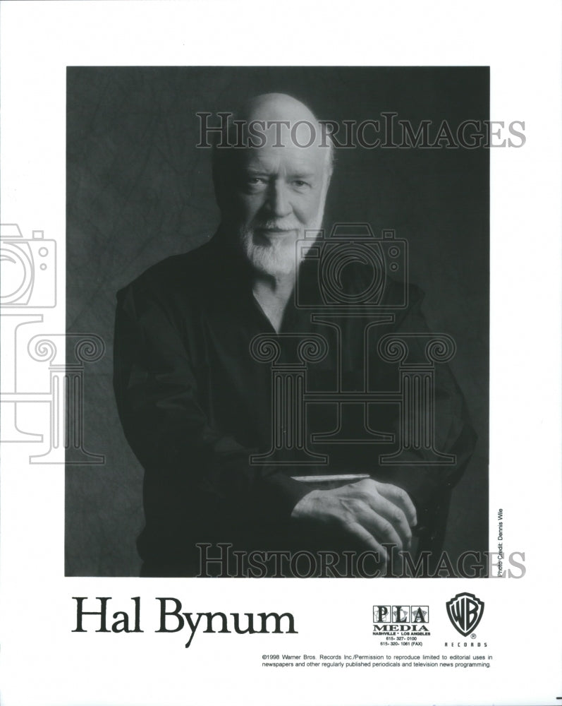 1998 Press Photo Hal Bynum American Songwriter