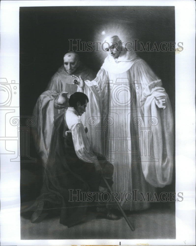 1964 Press Photo Goya&#39;s Saint Bernard and Saint Robert