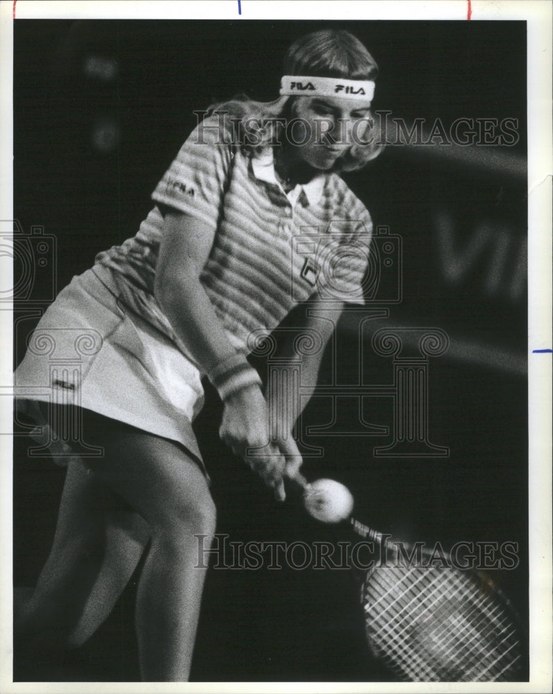 1982 Press Photo Andrea Jaeger Tennis Player WOrld